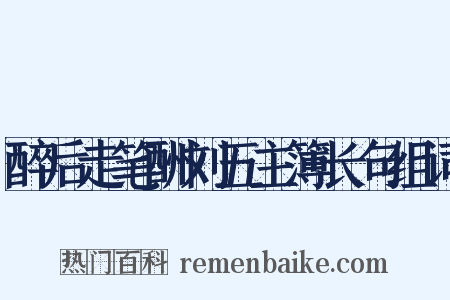 醉后走笔酬刘五主簿长句组词是什么意思的图片